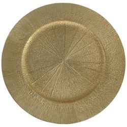 Plato-Dorado-Base-con-Textura-Brillante