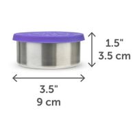 Set de 2 Recipientes para Aderezos Morado 4.5 Oz
