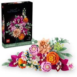 LEGO Botanicals Ramo De Flores Fantasía En Rosa