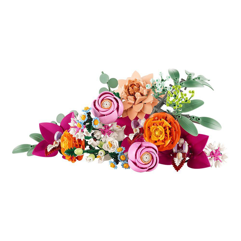 LEGO Botanicals Ramo de Flores Fantasía en Rosa #10342 de 749 Piezas