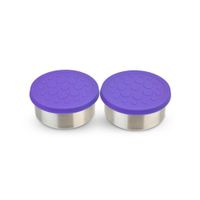 Set de 2 Recipientes para Aderezos Morados 2.5 Oz