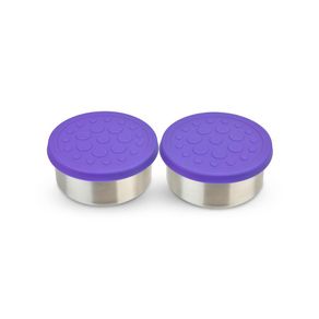 Set de 2 Recipientes para Aderezos Morados 2.5 Oz