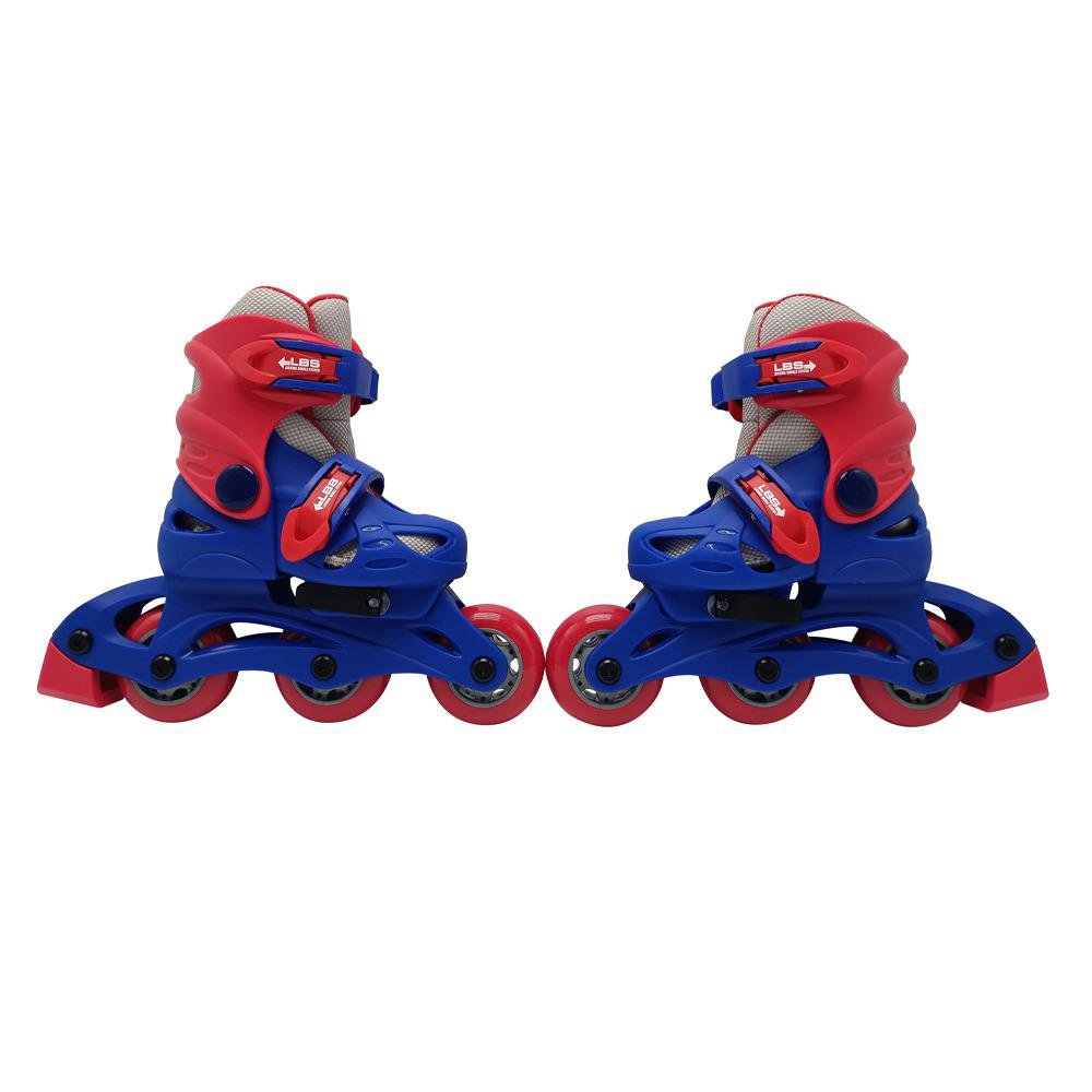 Patines en Línea Ajustables para Niño Talla M Color Rojos Patines en Línea Ajustables Rojo…