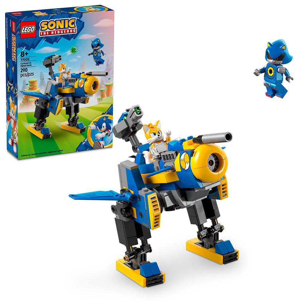 LEGO Sonic Ciclón vs. Metal Sonic #77002 de 290 Piezas LEGO Sonic the Hedgehog Ciclón vs.…