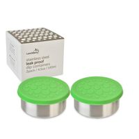 Set de 2 Recipientes para Aderezos Verde 4.5 Oz