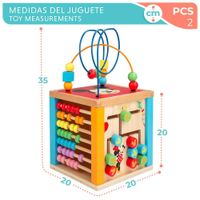 Cubo De Actividades Disney Baby 5 En 1