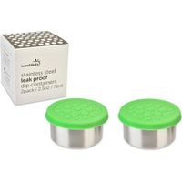 Set de 2 Recipientes para Aderezos Verde 2.5 Oz