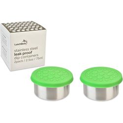 Set de 2 Recipientes para Aderezos Verde 2.5 Oz