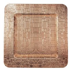 Plato Rose Gold Base Decorativo