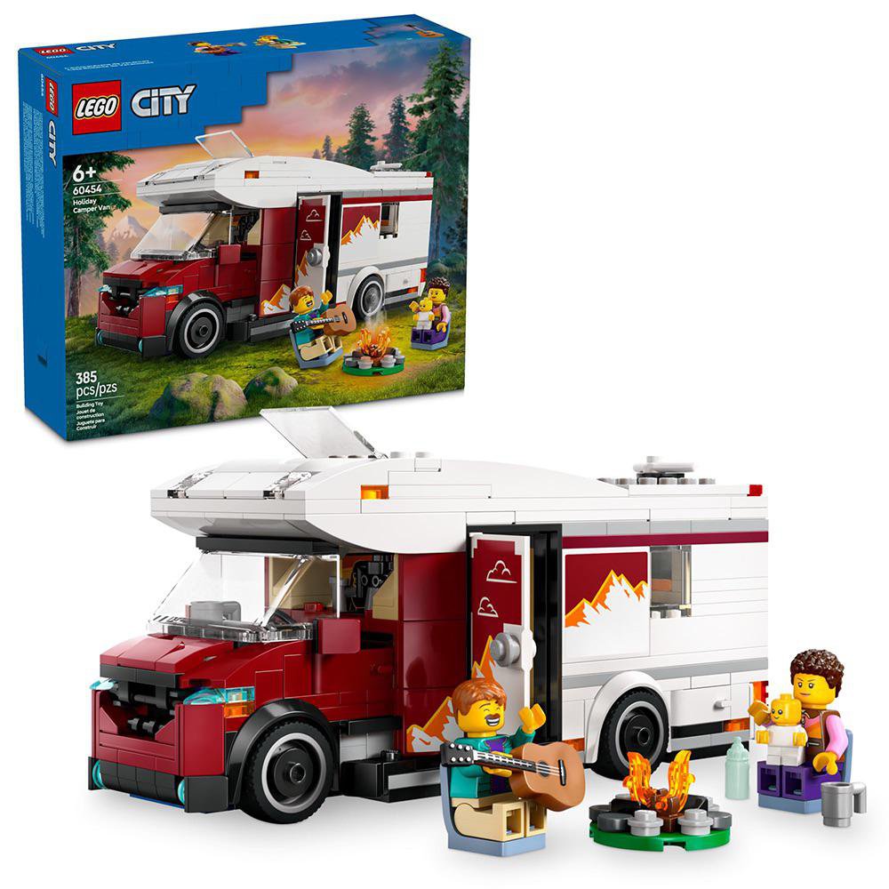 LEGO City Caravana Aventurera #60454 de 385 Piezas