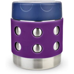 Recipiente Térmico Dots Morado 8 Oz