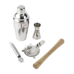 Set para Bar de Acero Inoxidable 5 Pzas