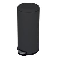 Basurero Soft Closing Delina Negro Mate 28 L