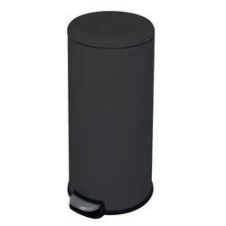 Basurero Soft Closing Delina Negro Mate 28 L