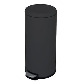 Basurero Soft Closing Delina Negro Mate 28 L