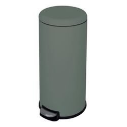 Basurero Soft Closing Delina Verde Grisáceo 28 L