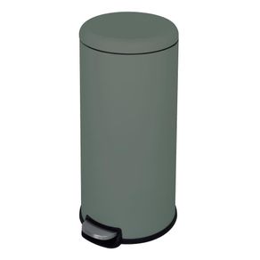 Basurero Soft Closing Delina Verde Grisáceo 28 L