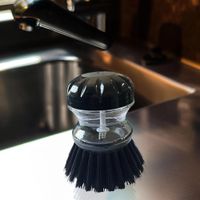 Cepillo Lavaplatos con Dispensador de Jabón