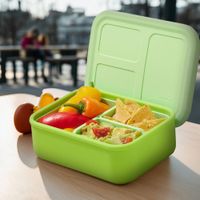 Recipiente Construye tu Bento Naranja 28 Oz