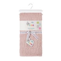 Frazada de Corazones Rosa
