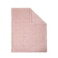 Frazada de Corazones Rosa
