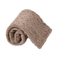 Frazada de Trenza Taupe