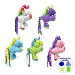 Juguete de Peluche para Gato Unicornio con Catnip 6 Plg Colores Surtidos
