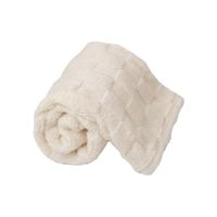 Frazada de Cuadros Blanco