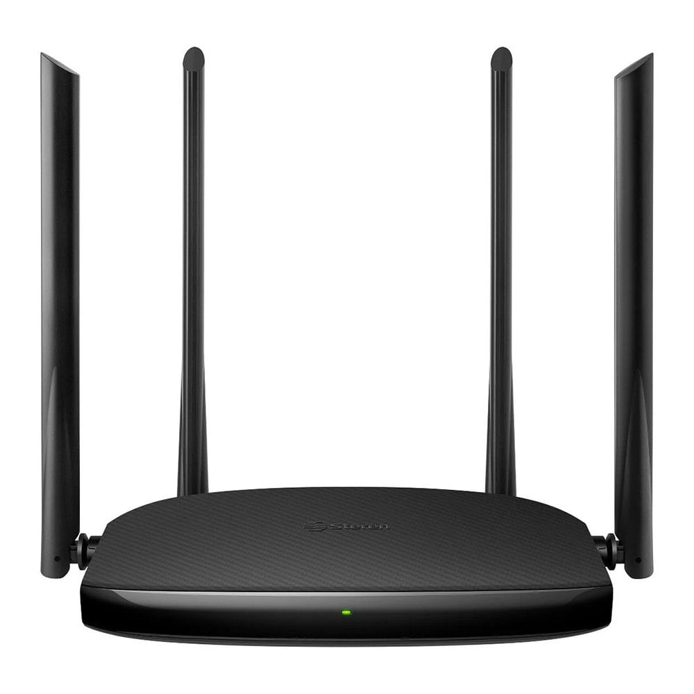 Repetidor Router WiFi 6 AX1500 de Doble Banda 2.4 GHz y 5 GHz Color Negro