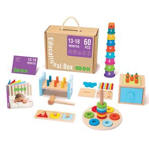 Caja Educativa Montessori 13-18 Meses