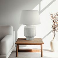 Lámpara de Mesa Ziggy Blanca