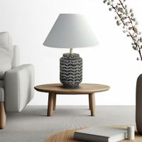 Lámpara de Mesa Ziggy Pequeña Negra