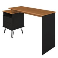 Escritorio Plus Negro y Café