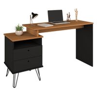 Escritorio Plus Negro y Café