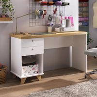 Escritorio Sky Blanco y Beige