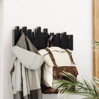Set de 2 Ganchos Multi Negro