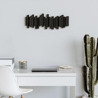 Set de 2 Ganchos Multi Negro