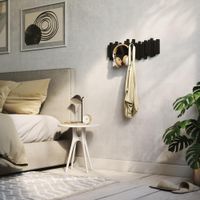 Set de 2 Ganchos Multi Negro