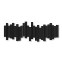 Set de 2 Ganchos Multi Negro