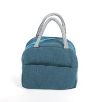 Lonchera Térmica con Asa Azul
