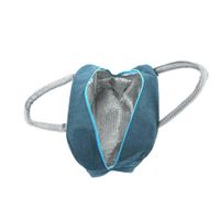 Lonchera Térmica con Asa Azul