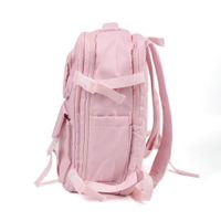 Mochila Rosado con Bolsillos