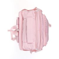 Mochila Rosado con Bolsillos