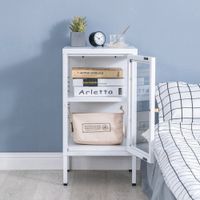 Mueble-auxiliar-blanco-de-metal