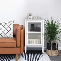 Mueble-auxiliar-blanco-de-metal