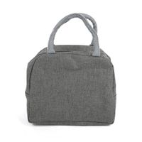 Lonchera Térmica Gris