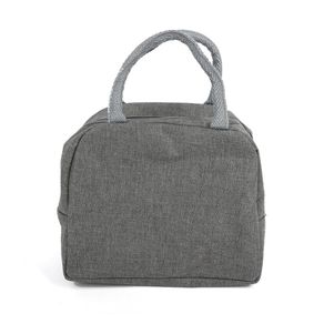 Lonchera Térmica Gris