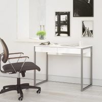 Escritorio Blanco con 2 Gavetas