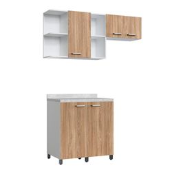 Mueble Modular de Cocina Blanco