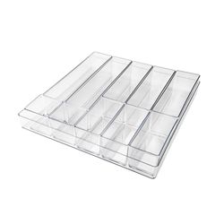 Set Transparente de Organizadores para Escritorio